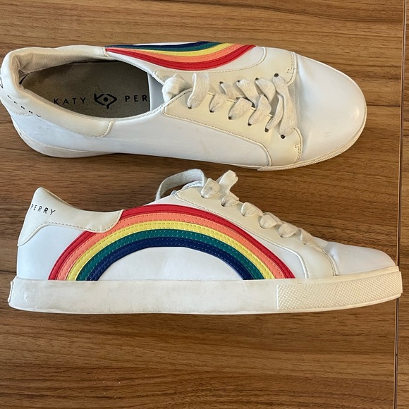 Katy Perry Collections | Shoes | Katy Perry The Rizzo Rainbow Sneakers ...